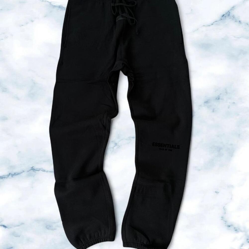 Essentials sweat pants cuffed